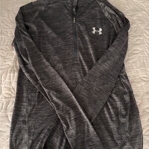 Under Armour Dark Gray Quarter-Zip Pullover